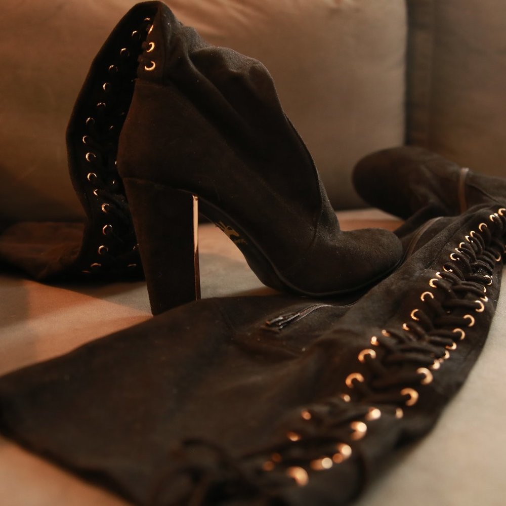 Betsey Johnson Knee High Boots